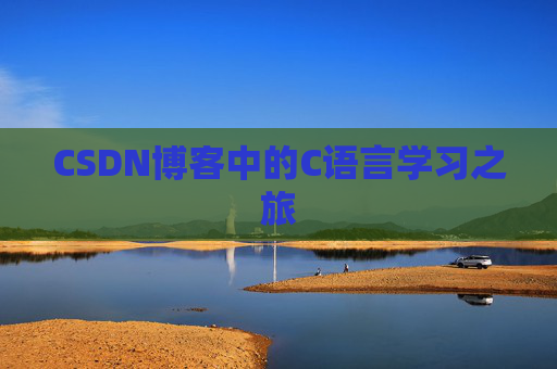 CSDN博客中的C语言学习之旅